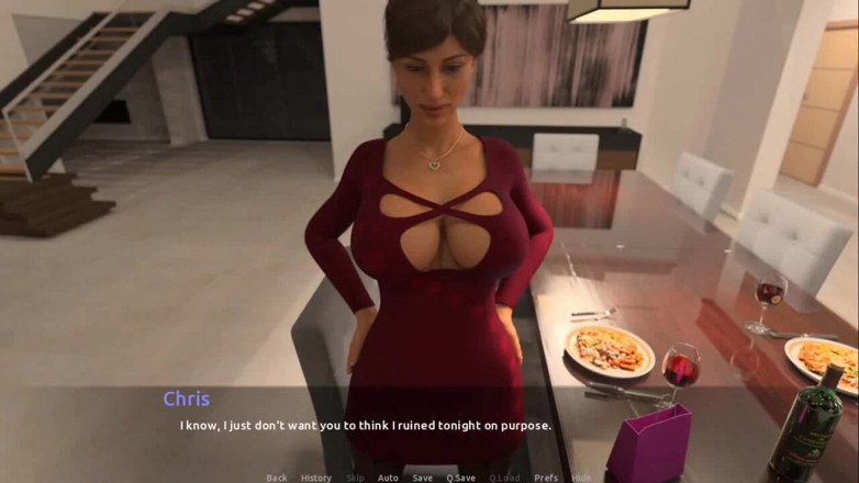 Dirty GamesXxX: THE VISIT: Lesbian strip show and unexpected premature ejaculation ep.34