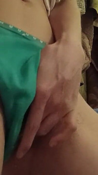Before Classes in the Bathroom I Jerk off My Hairy Pussy