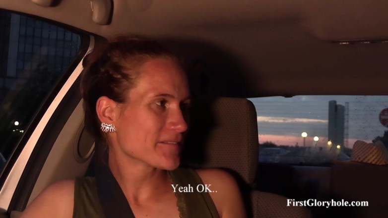 First Gloryhole: Eva - 44 Doses of Sperm Including Drink Sperm From a Glass -...