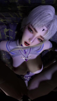 3D Cute Cosplay Super Model Dostał fucked przez BBC