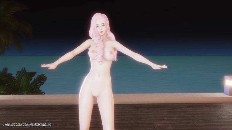 3D-Hentai Games: [mmd] ヒョリン - See Sea Seraphine セクシーな裸のダンス リーグ・オブ・レジェンド 変態 4K 60fps