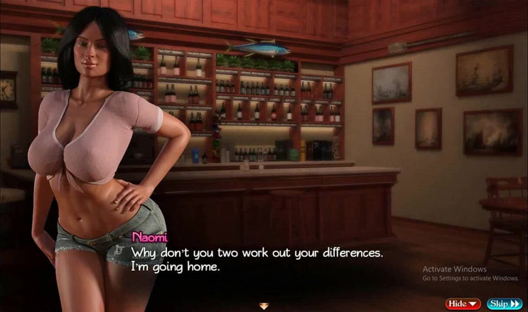Dirty GamesXxX: Harta Karun Nadia: lelaki dengan zakar besar mengongkek si jalang...