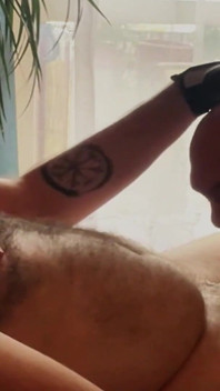 Daddy Bear Gloves Domination & Throat Fuck