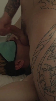Sperm Control of a Twink with a Big Dick and Balls Sex with BDSM Elements