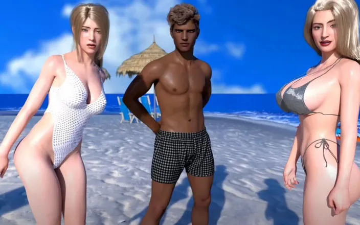 Neorm: Teenage Girls Playing with Black Boys