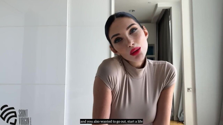 LizaVirgin: 継娘は継父にパーティーに行くように頼む