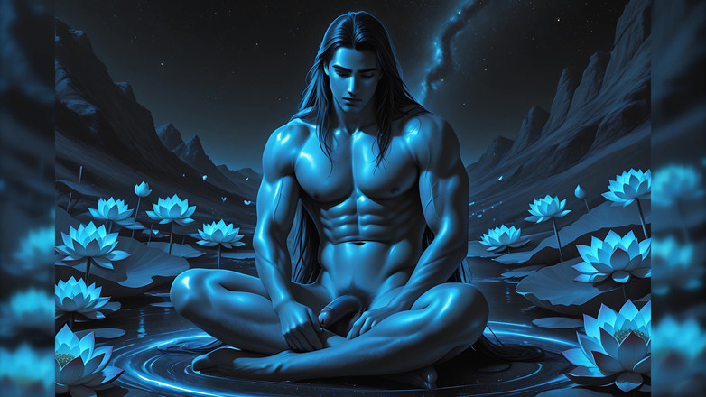 LustMen: Lustmen Emperor Zane Gay Nude Slideshow: Ripped Red-hair Cock Pulse