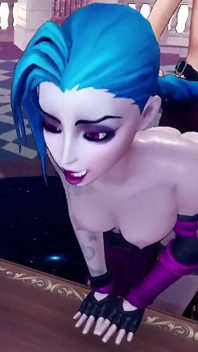 Jinx von hinten ficken - Liga der legenden: 3D Porno-Parodie