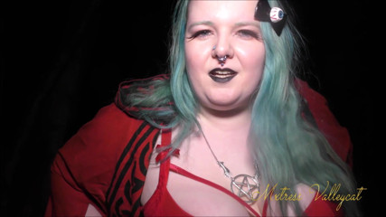 Mxtress Valleycat: Caught perving on the witch