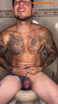 Big Cock Cum with No Touch