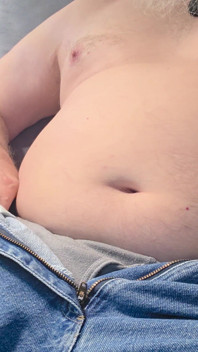 Chubby daddy strip tease