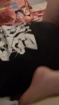Homemade Assjob Makes Him Cum