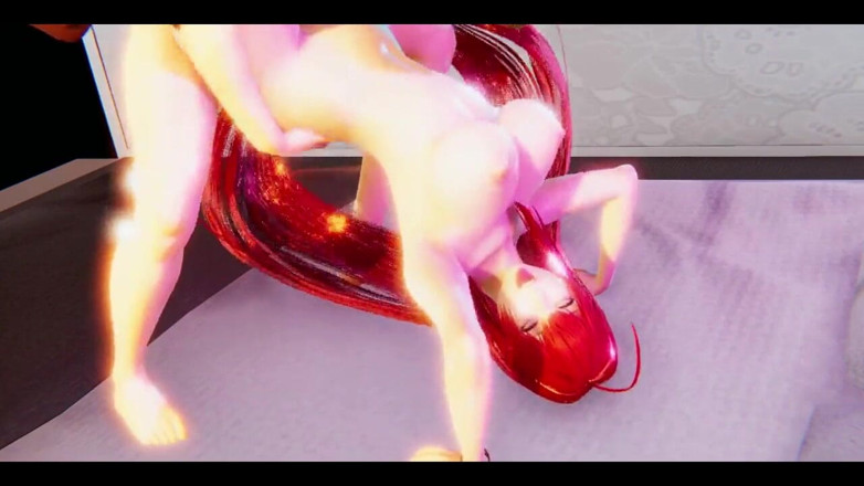 HentaiTubes: Hs Dxd Hentai - Rias Gremory tvrdě ošukaná ve svém Beedroomu -...