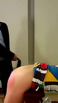 Joelle the Au-pair Is Strapped