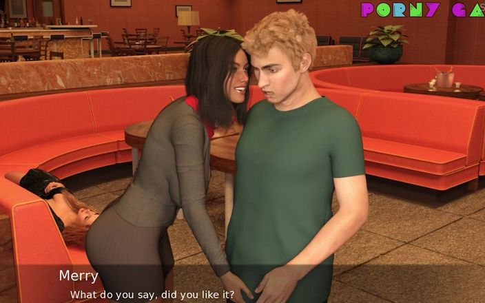 Porny Games: प्रोजेक्ट हॉट पत्नी - अजनबियों के साथ नाचना (35)