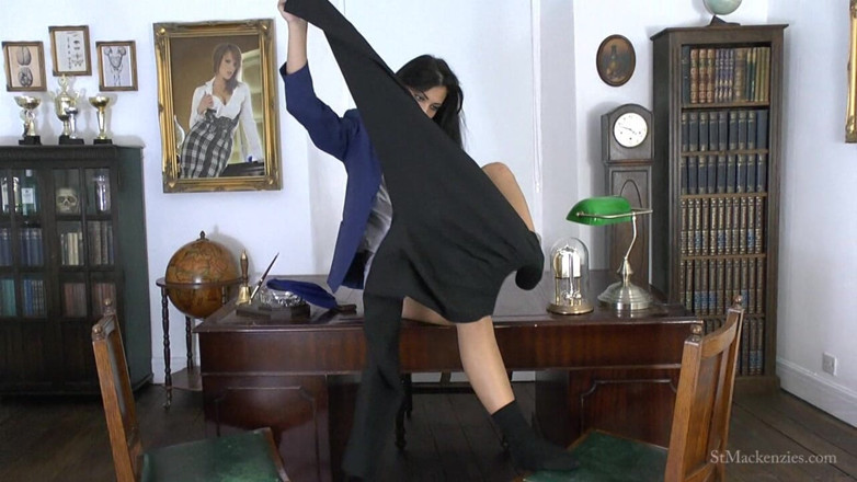 St Mackenzie's Archive: Roxy Strips off the All Boy’s College Uniform
