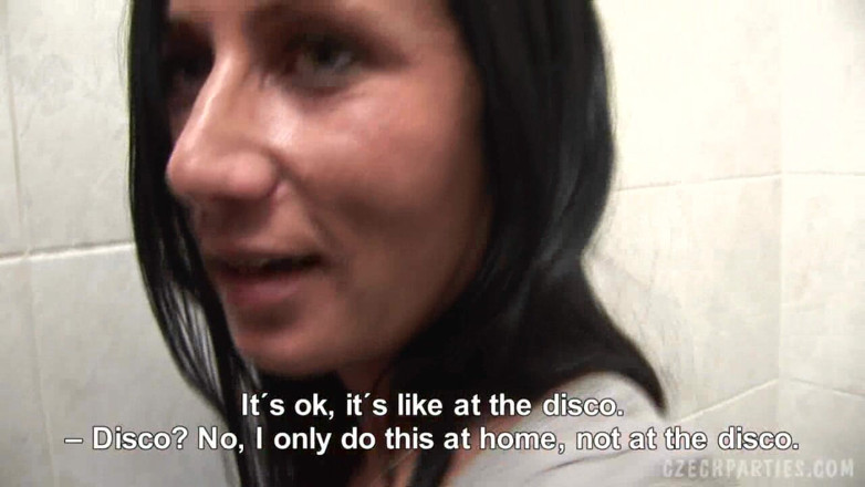Czech Parties: Czech Parties 5 - Part 1: 100 Brunettes at the Mega Party - POV with 100...
