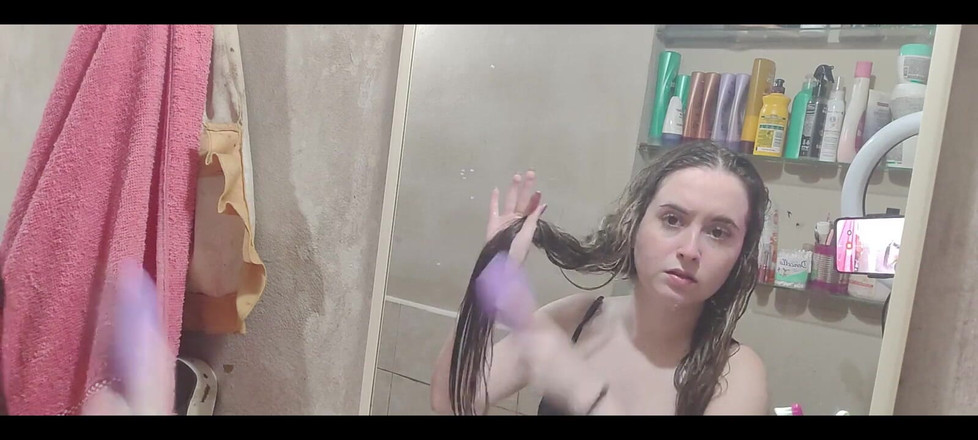 RavenHearth666VIP: 刷湿头发