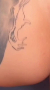 Fucking on POV the Tattooed Big Ass of Melania Dark