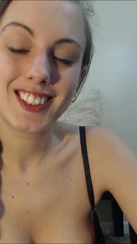 Shiny Big Lips Lipstick Tease on Sexy Liptick Mistress