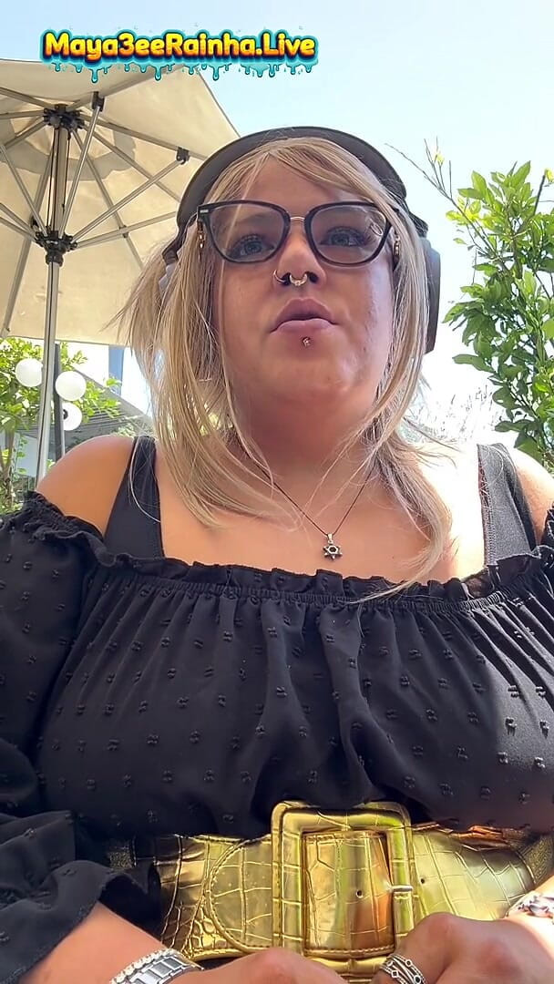 Goddess Maya3ee Rainha: Good Morning, Goddess - Brazilian BBW MILF Outdoor Smoking Ritual