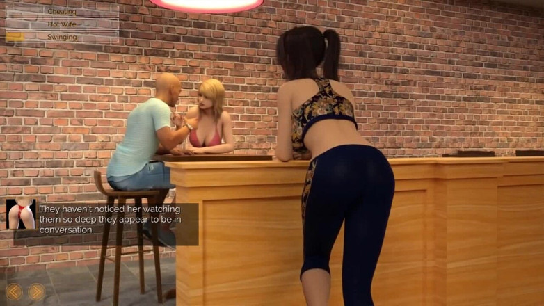 Dirty GamesXxX: Casamento feliz: interracial, esposa está dando uma punheta dupla para...