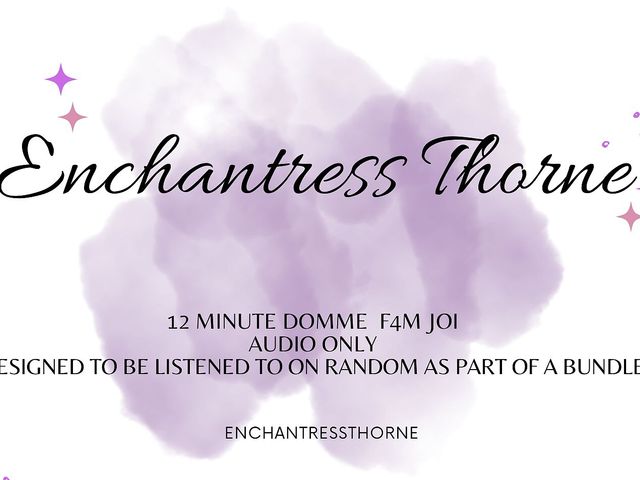 Femdom JOI 11 (Enchantress Thorne)