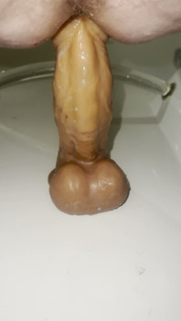 Huge Veiny Cock Balls Deep in My Ass