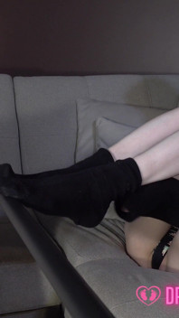 Ashleys füße in deinem gesicht - traummädchen in socken
