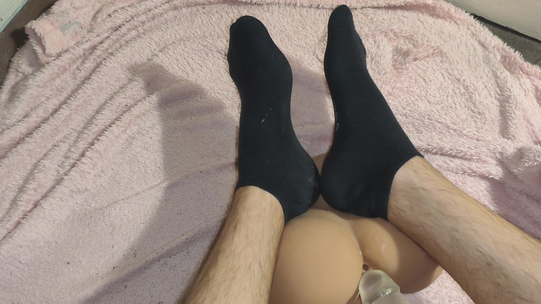 MartyBrady: Волосатые ступни, анальный секс с игрушкой