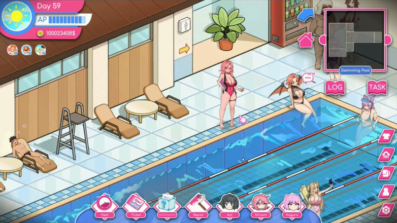 NSFWOtaku: Hentai Game - Minami Hentai Gallery Scene Pool Sex 3 - Lifeguard Holic