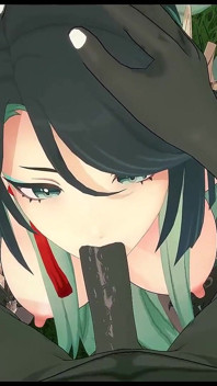 Genhin impact - xianyun ortalama yarakdan sıkıldıktan sonra büyük siyah yarak istiyor - 3 boyutlu hentai animasyon