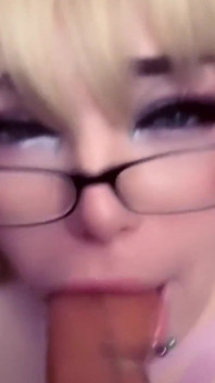 Bratty Bimbo Influencer Face Fucked by Fan