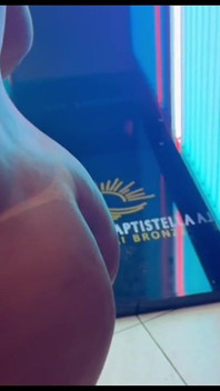 Ho adorato il risultato dell'abbronzatura Ho adorato il segno sul mio corpo