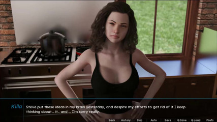 Visual Novels: Summer scent part 4 (stepsister route)