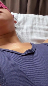 Nipple Play & Big Nipples Cum Play by Small Tits Asian Teen - 4 Cum Shots on Tiny Tits of Skinny Teen - Big Asian Nipple Fetish