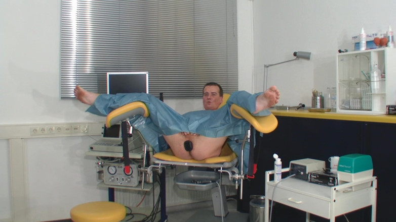 Rubber & Clinic Studio - 1ATOYS: Kinky anal exam with ultrasound