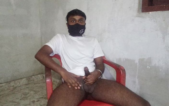 Royalroy: Royal Roy bermain dengan batang hitam besar mengurut dan memancut...