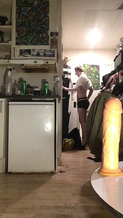 Sissy Fag Jes Brinch Hotpants thumbnail