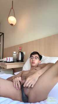 Filipino Boy Oiled Body, Nude Tiktok Dance, Playing with Ass Toys Until He Cum