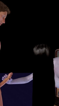 Sadako Handjob (the Ring - Halloween Animation)