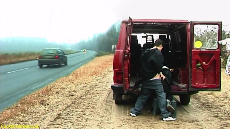 Goldwin pass: Crazy German couple fucking on street