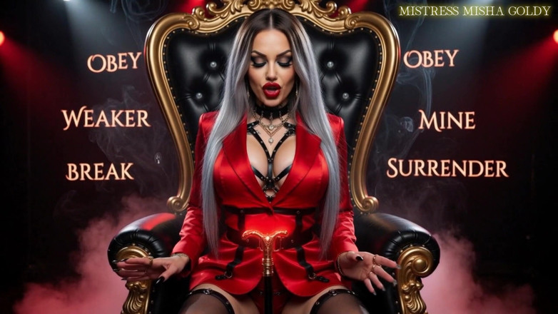 Goddess Misha Goldy: Wykonaj moje 7 psychologicznych testów JOI