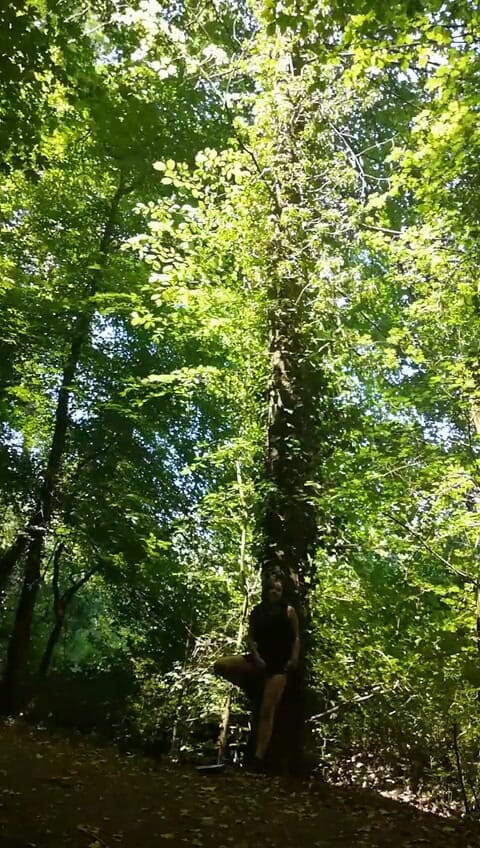 Babe2race: Masturbation in the forest during the lunch break