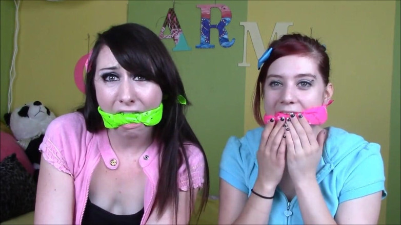 Selfgags classic: Don't tell stepmom we do gag talk videos!