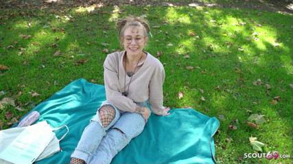 German Scout: German Scout - First Anal Creampie Sex for Tiny Teen Julia...