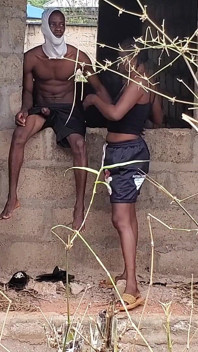 My Gangster Girlfriend Just Fuck at the Building Outside Our House