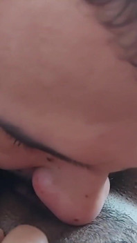 Morning Delight: I Sucked Her Little Pussy Until She Cummed and Then Filled It with Cum