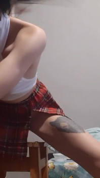 Hot Sex with Stepmother and Stepdaughter with Dildo and Cunnilingus