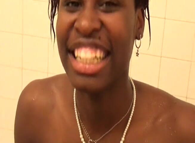 VOP Solo Babes: Tristina Millz masturbating in the bathroom